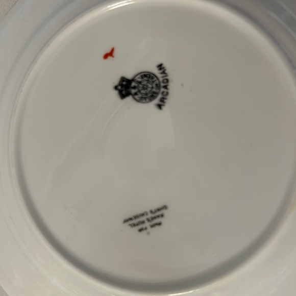 Irish China Good Luck Souvenir Plate from Giants Causeway A & S Arcadian 6.25” - Picture 4 of 5